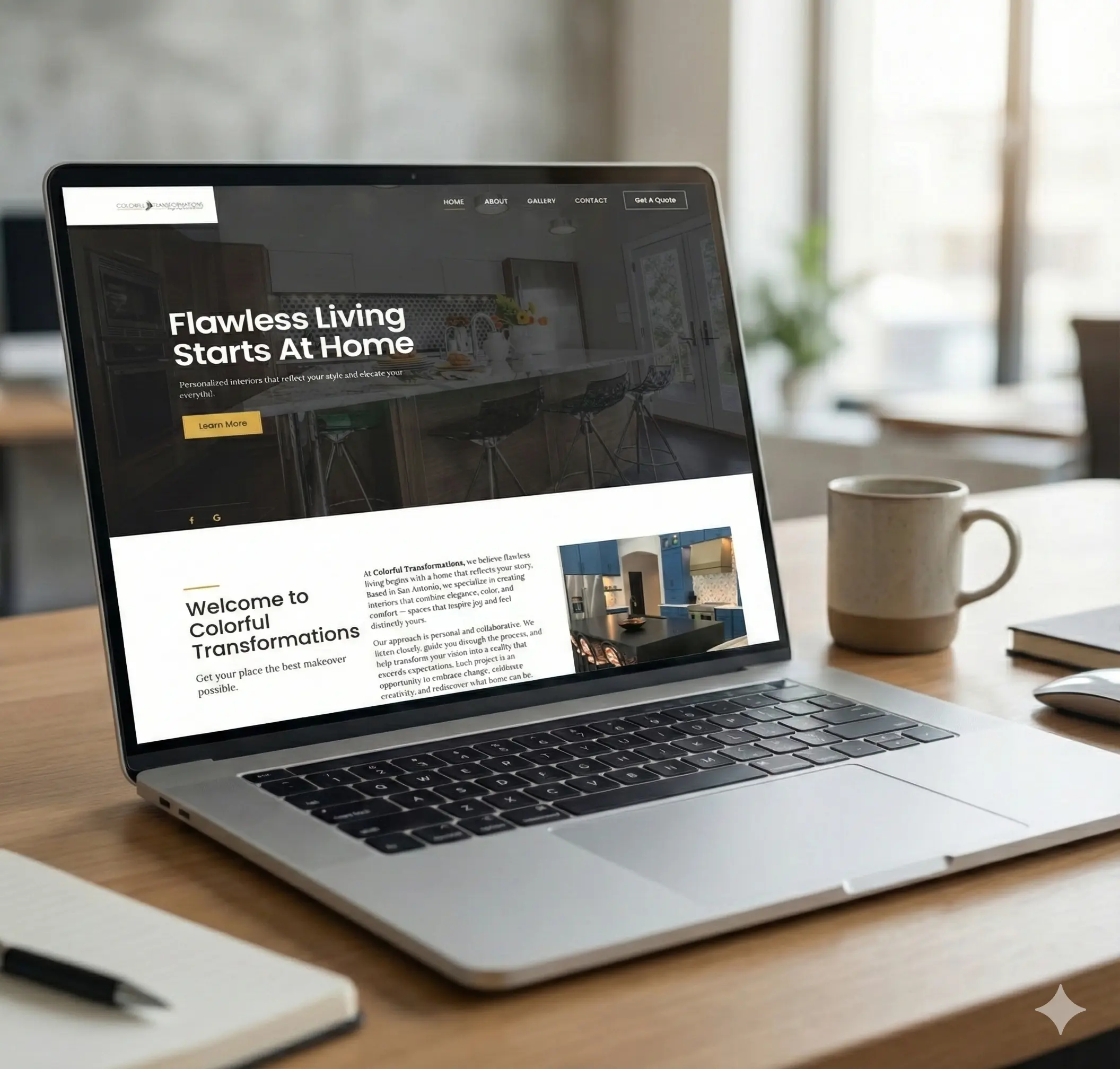 Colorful Transformations website