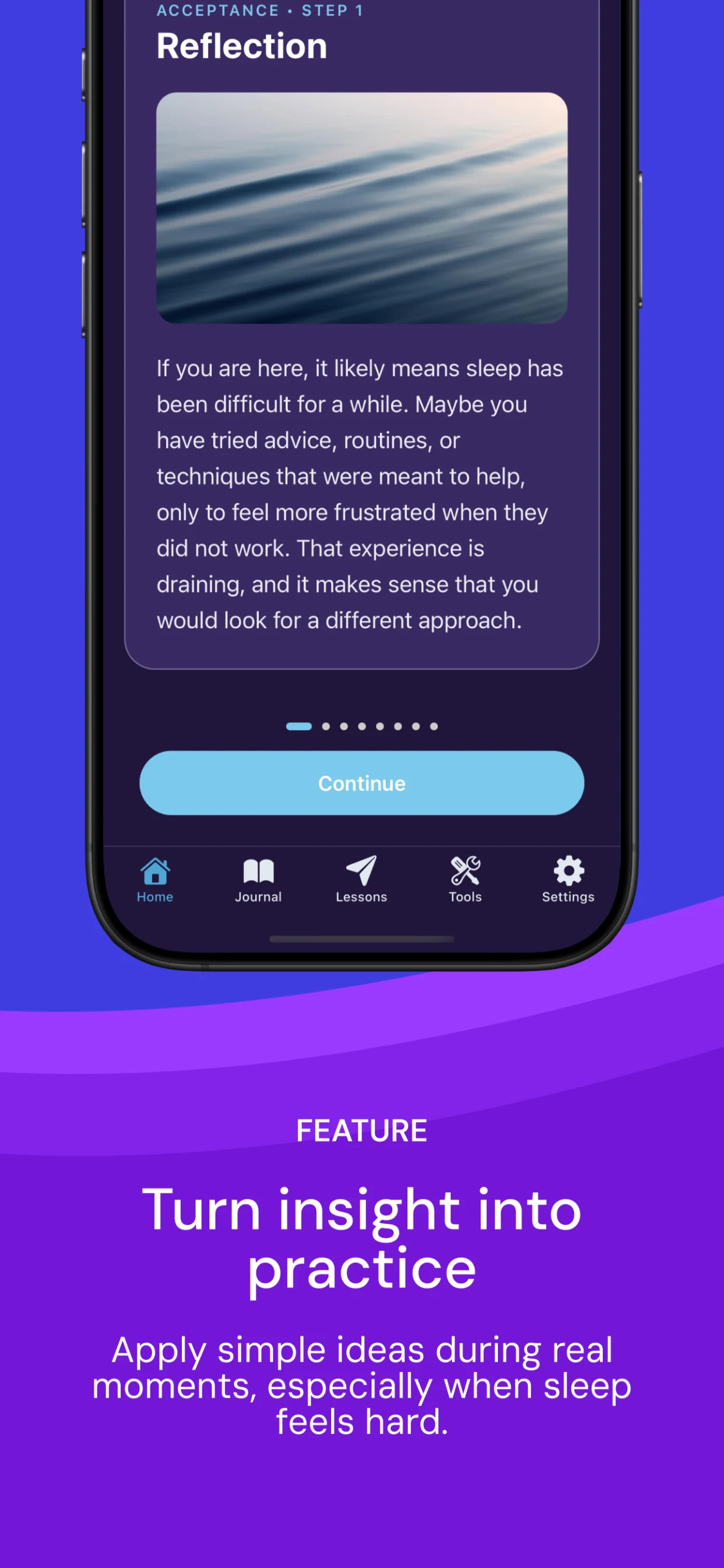 RestWise Sleep: Screen 02