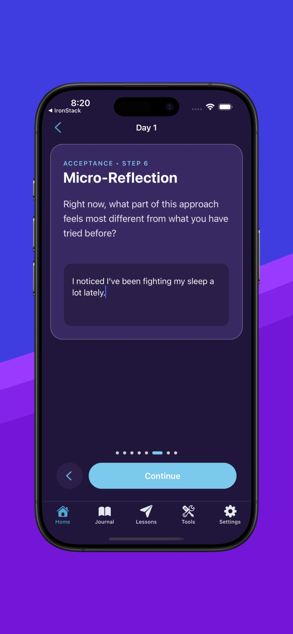 RestWise Sleep: Screen 03
