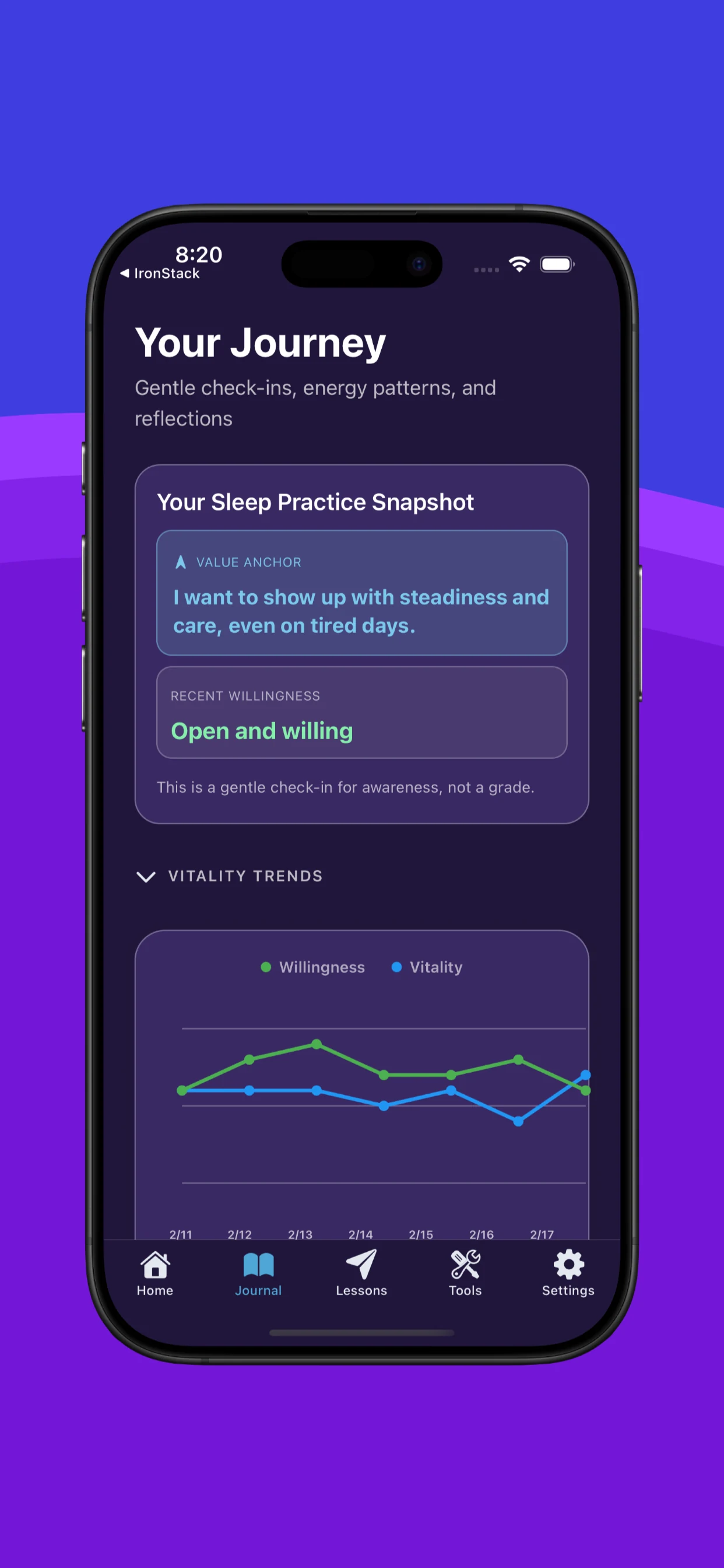 RestWise Sleep: Screen 05